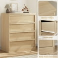 thumbnail image 3 of GloryStar Petite Commode en Chêne, Commode Moderne avec Grand Rangement pour Chambre, Salon Ou Entrée, 3 of 7