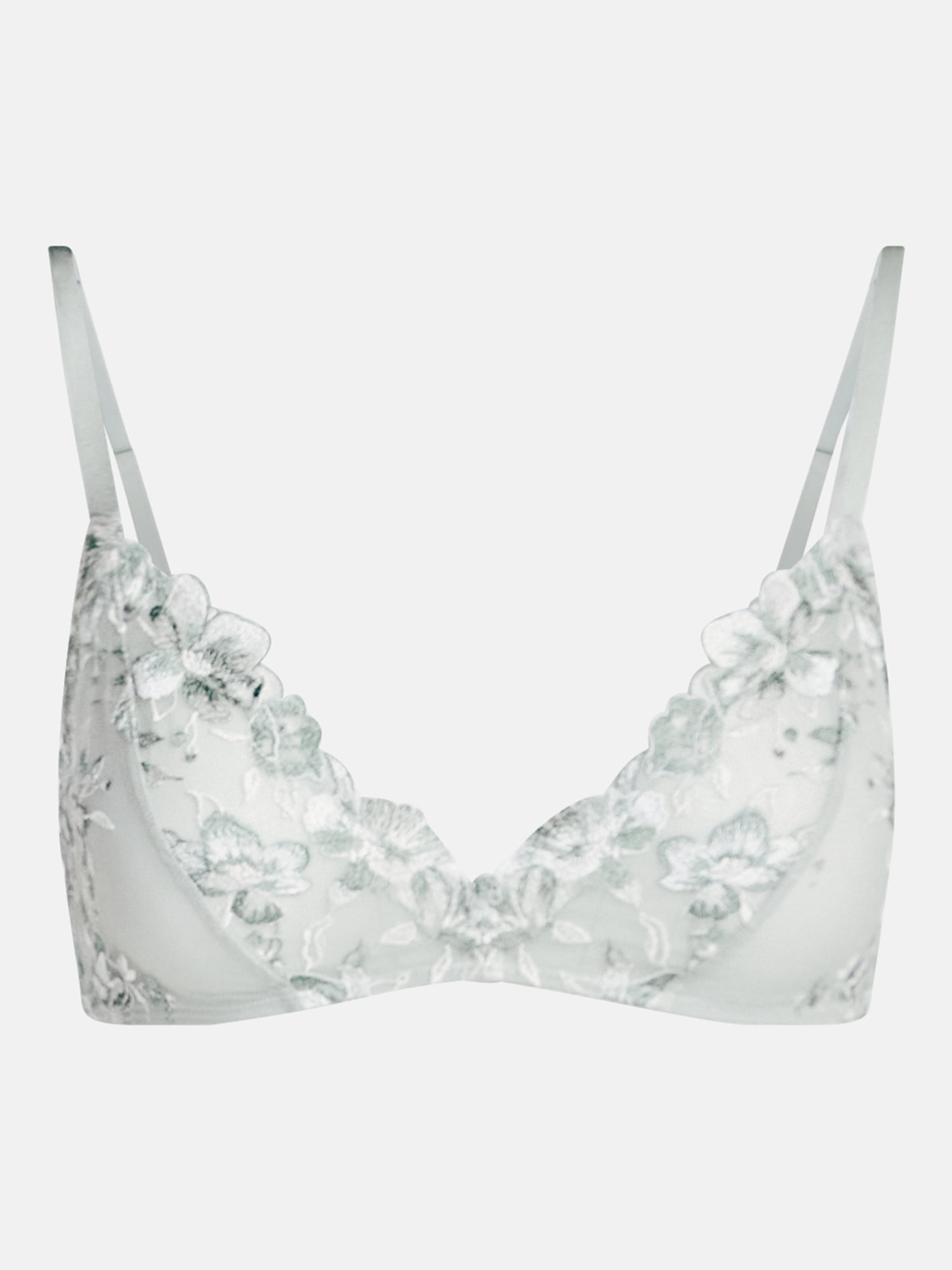 Joyspun Women's Embroidery Bralette, Sizes XS-XXXL
