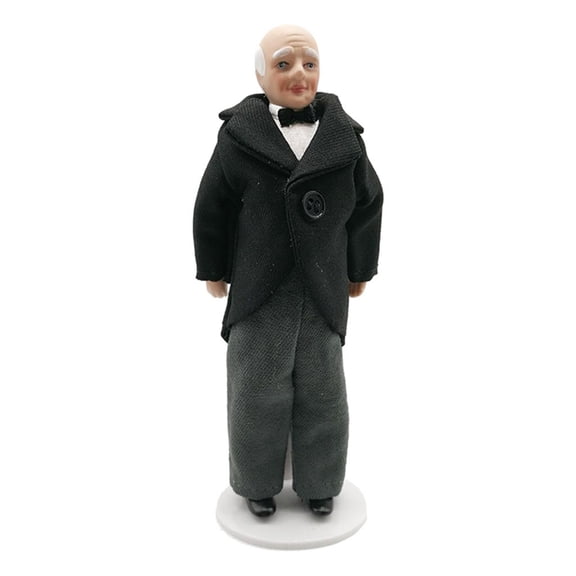 1:12, casa de , muñeca de Vintage, de acción de móvil para colección, regalos para Hugo Muñecas de porcelana de casa de muñecas