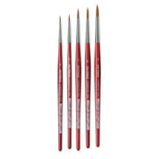 Da Vinci Cosmotop Spin Brushes - Small Rounds, Set of 5, Short Handle
