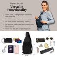 thumbnail image 4 of Bandolera Baggallini Anti-Theft Daytripper Sling 7x12, 4 of 8