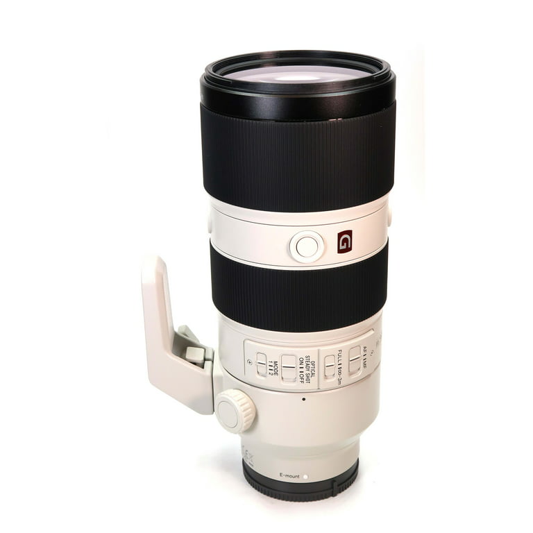  Sony FE 70-200mm F2.8 GM OSS II Full-Frame Constant-Aperture  telephoto Zoom G Master Lens (SEL70200GM2) White : Electronics