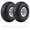 Black, variant on Garvee 2-Pack 13x6.5-6 Flat Free Lawn Mower Tires, Solid Replacement Wheels, 500 lb Capacity for Zero Turn Mowers, Yellow