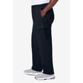 thumbnail image 2 of KingSize Men's Big & Tall Fleece Cargo Sweatpants, 2 of 5