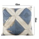 thumbnail image 2 of Sofá decorativo para el hogar opcional, funda de almohada de lujo, color azul, 2 of 5