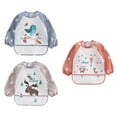 thumbnail image 1 of Babero Impermeable para Bebé BuyWeekMX 3 Piezas, 1 of 9