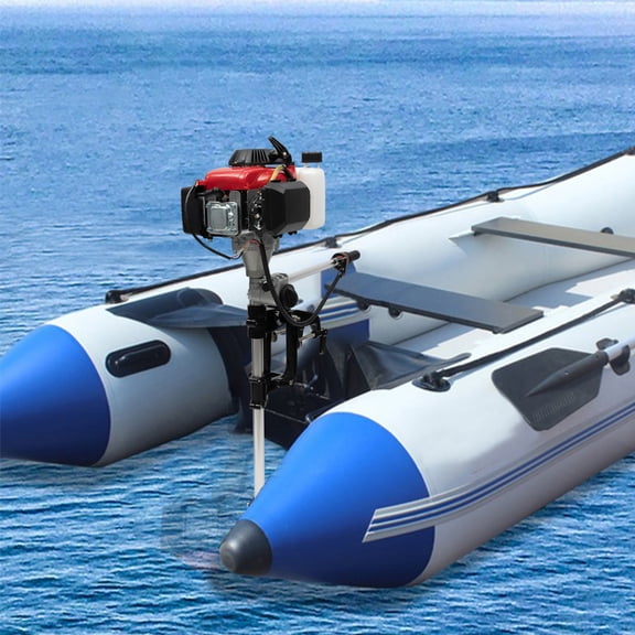 4HP 4Stroke Heavy Duty Outboard Motor Boat Engine w/Air Cooling System