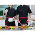 thumbnail image 2 of Chaqueta de Cocina Transpirable Zulema Chef 3XL Uniforme de Cocinero, 2 of 8