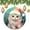 pattern-1, variant on Ceramics Ornaments Funny Cat Christmas Tree Ornaments Funny Cat In A Santa Hat Keepsake Funny Christmas Hanging Tree Decor Ornament Funny Gifts for Women/Men