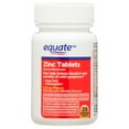 thumbnail image 6 of (3 pack) Equate Zinc Chewable Tablets, Citrus Flavor, 25 Count for Cold Symptom Relief, 6 of 8