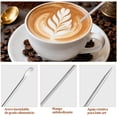 thumbnail image 4 of KCB Kit Barista 22 Accesorios Para Caf&eacute;,Incluye Tamper 58mm,Tapete para Prensar,Bol&iacute;grafo para Caf&eacute;,WDT,Jarra de Leche,16 Plantillas,Acero Inoxidable 304,para Cafeter&, 4 of 7