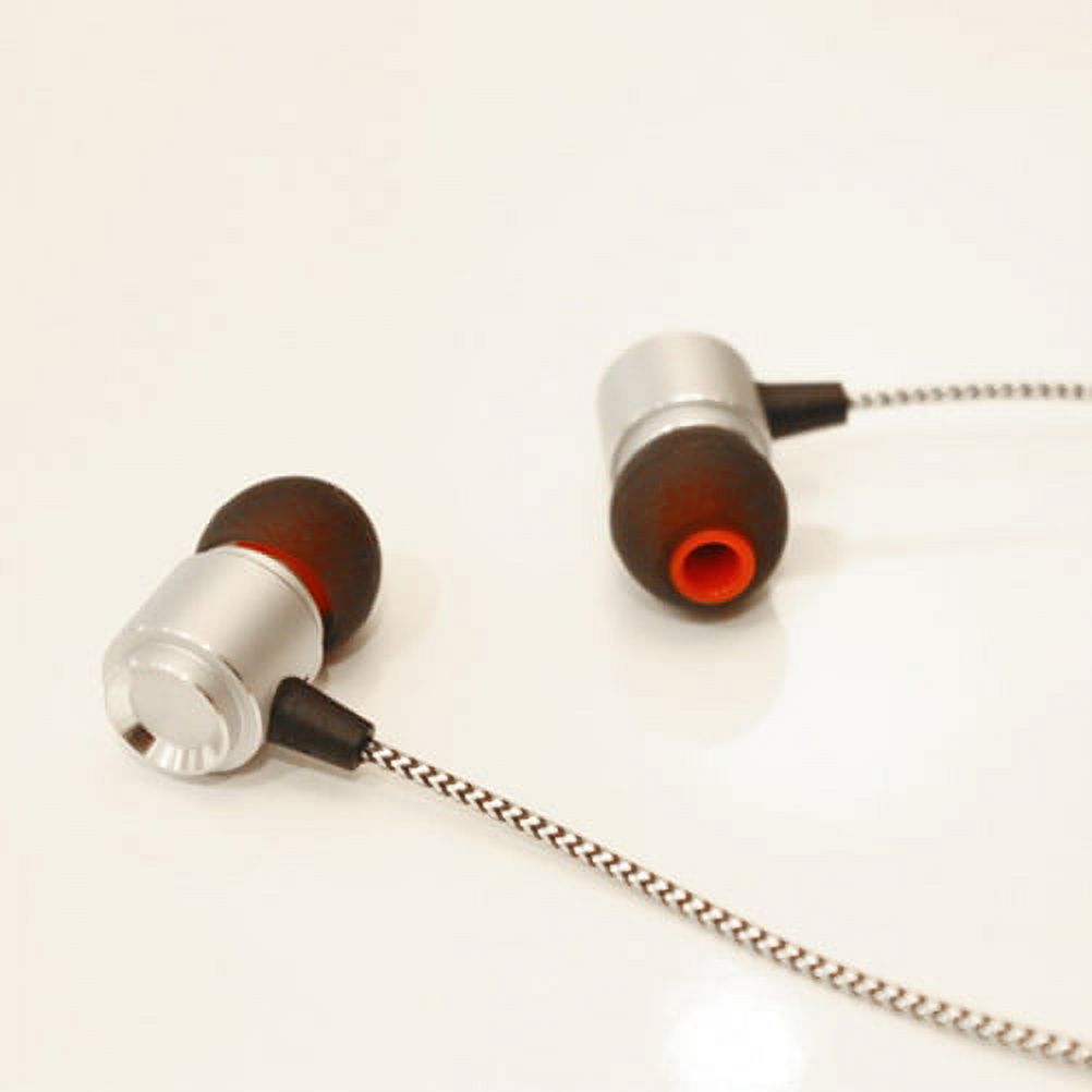 Hi-Fi Sound Wired Earphones Headphones Handsfree Mic Headset Metal Earbuds In-ear Earpieces B4B for LG G Pad F2 8.0 II 10.1, Stylo 3 Plus, 8.3 7.0, 5 4 Plus 2 Plus, Prime 2, Aristo 4 Plus - image 3 of 6