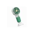 thumbnail image 4 of Volra Clearance Mini Portable Handheld Fan, Cute Design Fruits Personal Desk Fan with Phone Holder Base, Lightweight USB Rechargeable Fan for Stylish Girl Women Travel Indoor Outdoor, Green, 4 of 8