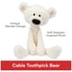 thumbnail image 2 of Cable de peluche GUND para palillo de dientes con forma de oso de peluche, 38 cm, color crema, 2 of 8