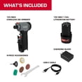 thumbnail image 4 of Hyper Tough 12V Brushless Cordless Die Grinder with 1.5Ah Battery, 4 of 18