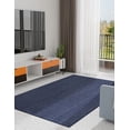 thumbnail image 1 of Aizza Trends 4x9 Ft Navy Blue Jute Area Rug, Boho Chic Natural Jute Area Rug - Hand-Braided, Rustic Farmhouse Decor for Living Room Carpet,, 1 of 4
