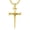 2-3-Three Nail Cross, variant on Nail Cross Necklace for Men 925 Sterling Silver Three Nail Cross Necklaces Christian Jesus Crucifix Religious Jewelry Gifts for Men 22"+2"