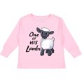 thumbnail image 3 of Inktastic One of His Lambs- Easter sheep Boys or Girls Long Sleeve Toddler T-Shirt, 3 of 5