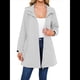 thumbnail image 2 of Chaqueta Impermeable para Mujer con Capucha, Abrigo Impermeable para Mujer, Cortavientos Gris L, 2 of 8