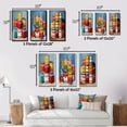 thumbnail image 4 of Designart "Campbells Soup Pop Art wall art III" Modern Framed Wall Art Set Of 3 - Multi-Color Pop Art Frame Canvas Set For Living Room Decor, 4 of 7