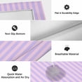 thumbnail image 6 of Purple Outdoor Rug for Patio/Deck/Porch, Non-Slip Large Area Rug 3 x 5 Ft, Geometric Vertical Striped Solid Rainbow Indoor Outdoor Rugs Washable Area Rugs, Reversible Camping Rug Carpet Runner, 6 of 8