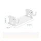 thumbnail image 3 of Estante de pared para baño, perforado, ajustable, plegable, con estructura de metal, diseño de dos niveles, para dormitorio, organizador de baño, resistente, ahorra espacio, decoración, 3 of 6
