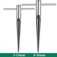 thumbnail image 2 of 3-13mm&5-16mm Taper Reamer Hand Metal Reamer Deburring Enlarge Pin Hole For Wood, 2 of 5
