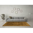 thumbnail image 3 of Ahgly Company Indoor Rectangle Abstract Orange Modern Area Rugs, 7' x 9', 3 of 4