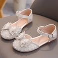 thumbnail image 2 of BOBOGOJP Sparkle Butterfly Shoes for Toddler and Little Girls Birthday Shoes White for Size 9, 2 of 8