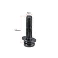 thumbnail image 2 of Unique Bargains M3 x 16mm Carbon Steel Phillips Pan Head Machine Screws Bolts Combine with Spring Washer and Plain Washers 50Pcs, 2 of 2