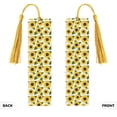 thumbnail image 2 of Kdxio Sunflowers Print Metal Tassel Bookmarks,Perfect Gift for Art Lovers and Bookworms Metal Bookmarks for Women, 2 of 8