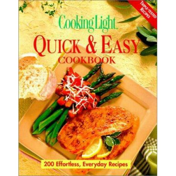 Pre-Owned Cooking Light Quick & Easy Cookbook (Paperback) 0848724968 9780848724962