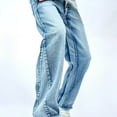 thumbnail image 5 of SwiftWear Denim Pants for Men Relaxed Fit Button Zipper Closure Stretch Jeans Trousers XL, 5 of 9