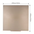 thumbnail image 4 of Placa de construcción para impresora 3D, 470x470 mm, PEI de doble cara, resorte de caucho magnético de acero para CR‑10, 4 of 8