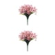 thumbnail image 2 of Naiovety 2 piezas ABS para apariencia Bajo mantenimiento Apariencia artificial para Rosa Rosa 2Conjunto, 2 of 6