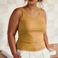 thumbnail image 6 of BUIGTTKLOP Plus Size Tank Top with Built in Bra for Women Sleeveless Athletic Tank Tops Racerback Yoga Shirt Undershirt Sleepwear, 6 of 6