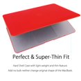 thumbnail image 4 of Funda para MacBook UESWILL 13 pulgadas A1369/A1466 Rojo + Paño de microfibra, 4 of 9