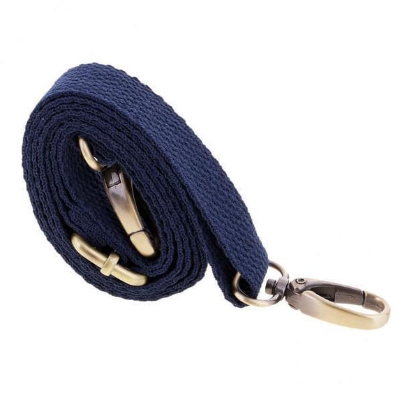 FVDPWYE 2xCanvas Bag Handle Shoulder Bag Strap Replacement Bag Accessories Dark Blue