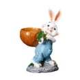 thumbnail image 4 of Estatua de Pascua Zulema con figura de conejo de jardín 16,7 cm x 11,5 cm x 25 cm, 4 of 8
