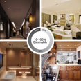 thumbnail image 3 of Gimbal Recessed LED Pot Lights,3CCT 4 Inch 9W Recessed LED Ceiling Lighting with IC Rated 800LM Dimming 3000K 4000K 5000K Adjustable LED Lights Downl, 3 of 8