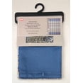thumbnail image 2 of Polyester Shower Curtain with Metal Hooks, 70x72 Inch, Blue, 2 of 2