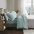 thumbnail image 4 of Comfort Classics 4-Piece Aqua Soloft Micro Plush Sheet Set, Queen, 4 of 6