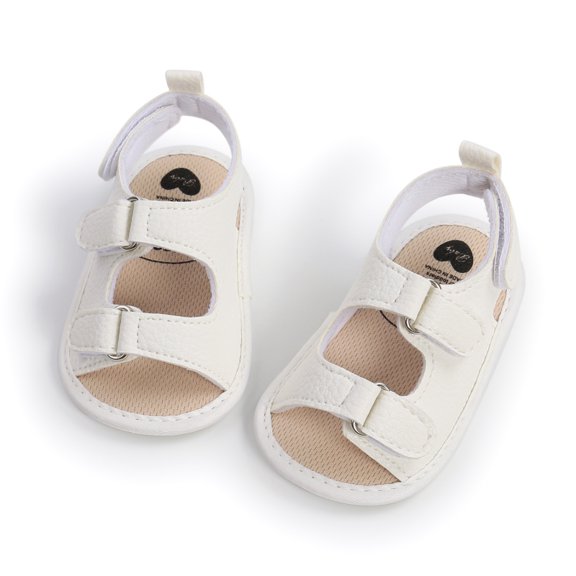 Infant Baby Girls Boys Soft Summer Sandals Casual Shoe Anti Slip Rubber Sole Outdoor Flats Toddler First Walker Shoes