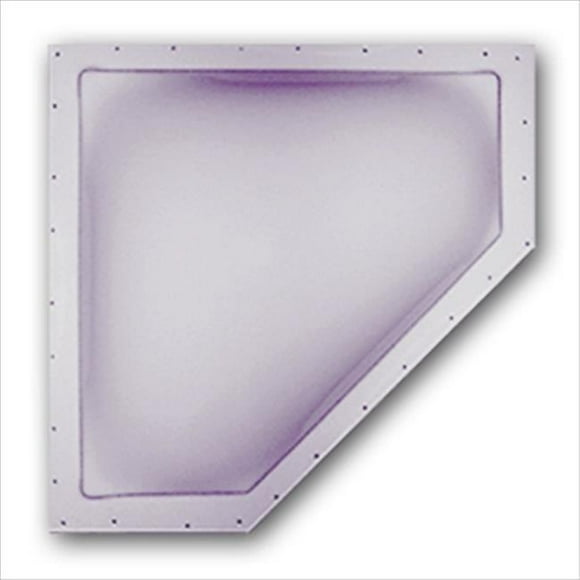 BRI-RUS SPEC NSL2412W 24 x 12 In. Skylight Neo-Angle, White