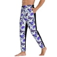thumbnail image 3 of Kdxio Butterflies Pattern Joggers,Sweatpants for Men with Pockets-Medium, 3 of 5