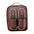 thumbnail image 4 of Organizador de embalaje de bolsas de zapatos para maletas de Waterproo Bolsas de zapatos de viaje marrón Macarena Bolsa de almacenamiento de zapatos, 4 of 8