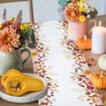 thumbnail image 4 of Fall Leaf Table Runner, Autumn Thanksgiving Kitchen Dining Table Decoration for Home Party Decor 13x60 Inches, 4 of 9
