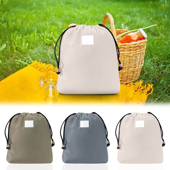 Portable Multifunctional Drawstring Storage Bag for Clothes, Shoes, Underwear, 6x17x20.5cm, Lightweight & Water-Resistant