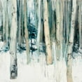 thumbnail image 2 of Purinton, Julia 12x12 Black Ornate Wood Framed with Double Matting Museum Art Print Titled - Winter Woods II, 2 of 4