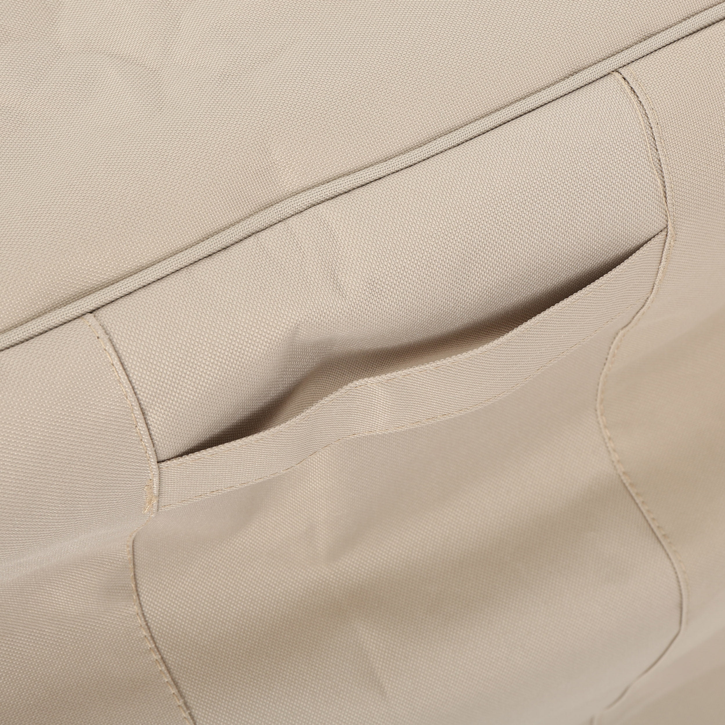 Outdoor Furniture Protective Cover, Waterproof Conversation Set Dust Cover for Patio Garden, Beige